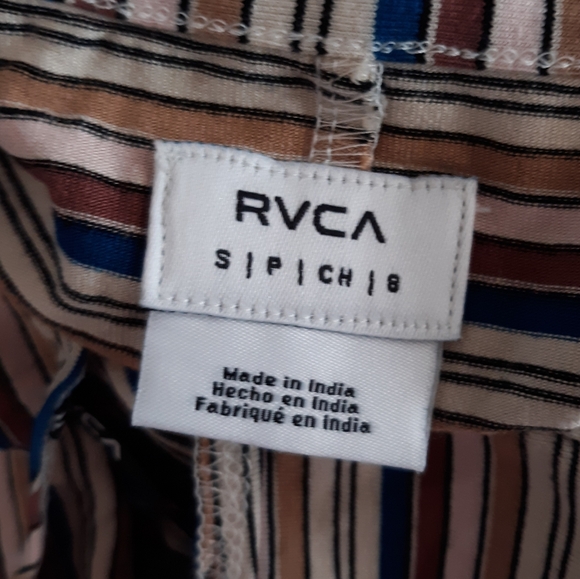 Retro RVCA Striped Sleeveless Dress - Picture 7 of 8